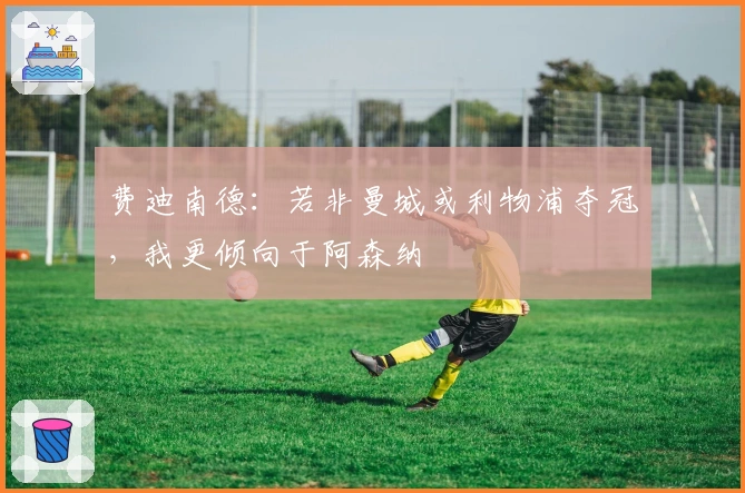 费迪南德:若非曼城或利物浦夺冠,我更倾向于阿森纳